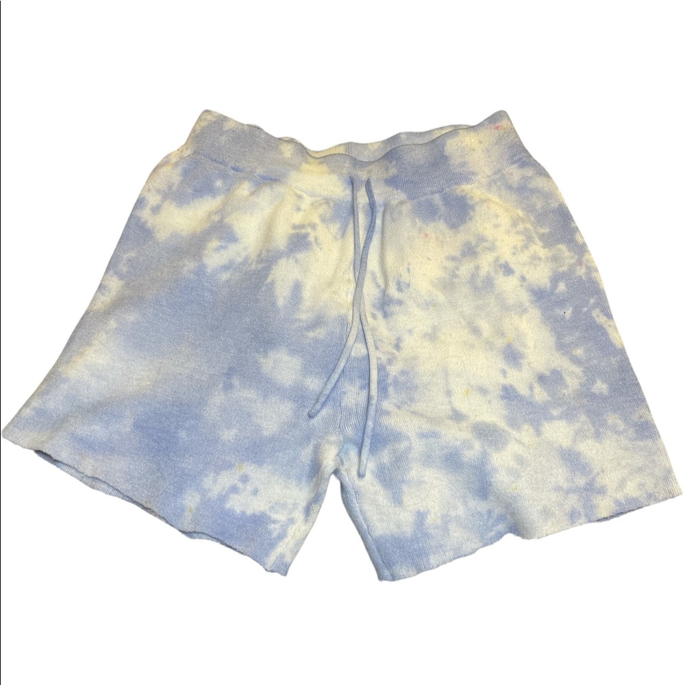 Beautiful “Cloud Shorts” Ice Dye Tie Dye